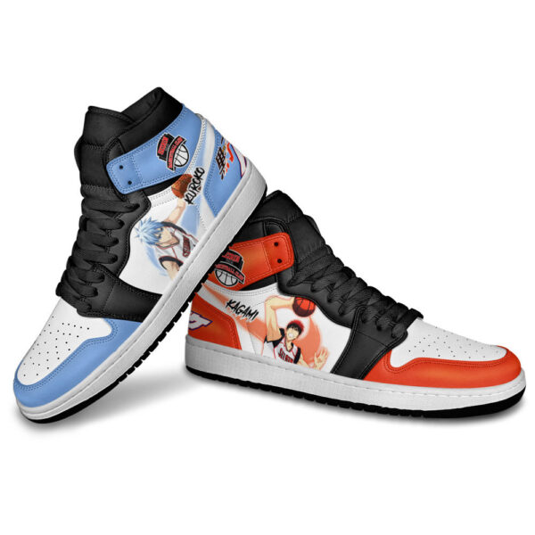Baskets montantes Air Jordan Tetsuya Kuroko et Taiga Kagami – Chaussures montantes Kuroko no Basket – Image 3