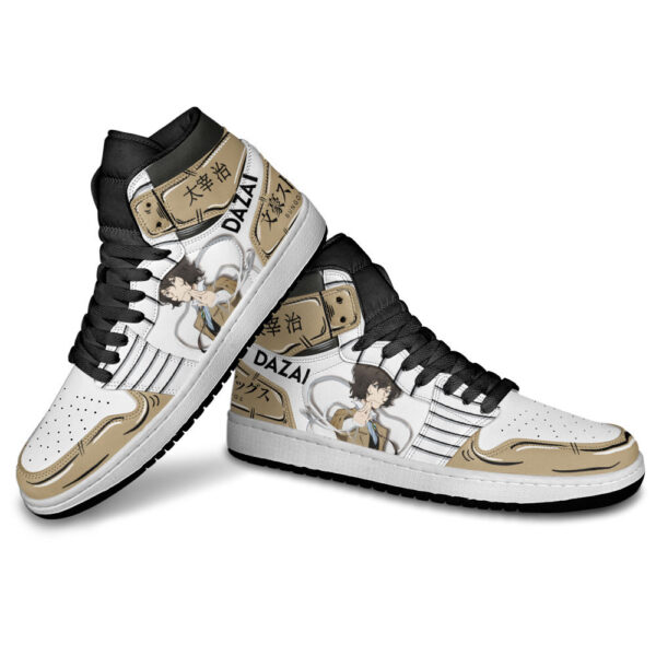 Baskets montantes Air Jordan Osamu Dazai – Chaussures montantes Bungô Stray Dogs – Image 3