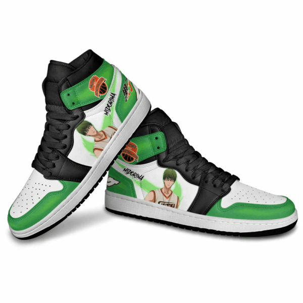 Baskets montantes Air Jordan Shintarō Midorima – Chaussures montantes Kuroko no Basket – Image 3
