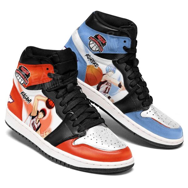 Baskets montantes Air Jordan Tetsuya Kuroko et Taiga Kagami – Chaussures montantes Kuroko no Basket – Image 2