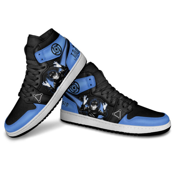 Baskets montantes Air Jordan Megumi Fushiguro – Chaussures montantes Jujutsu Kaisen – Image 3