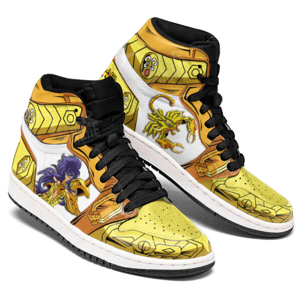 Baskets montantes Air Jordan Scorpio Milo – Chaussures montantes Les Chevaliers du Zodiaque – Image 3