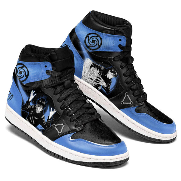 Baskets montantes Air Jordan Megumi Fushiguro – Chaussures montantes Jujutsu Kaisen – Image 2