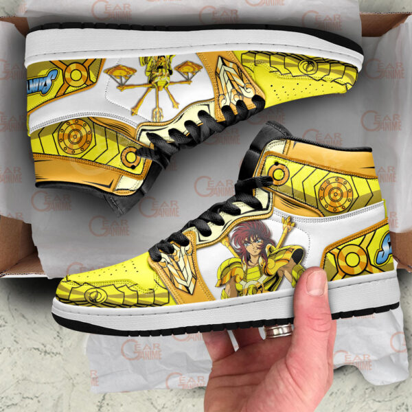 Baskets montantes Air Jordan Libra Dohko – Chaussures montantes Saint Seiya – Image 2