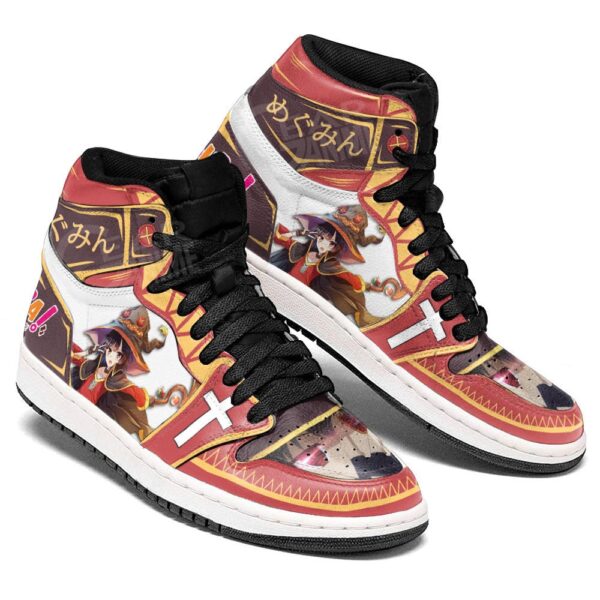 Baskets montantes Air Jordan Megumin – Chaussures montantes KonoSuba – Image 2