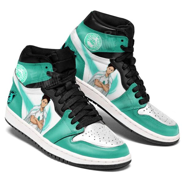 Baskets montantes Air Jordan Hajime Iwaizumi – Chaussures montantes Haikyuu – Image 2