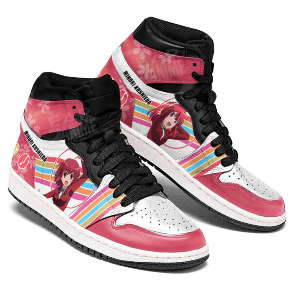 Baskets montantes Air Jordan Minori Kushieda – Chaussures montantes Toradora – Image 2