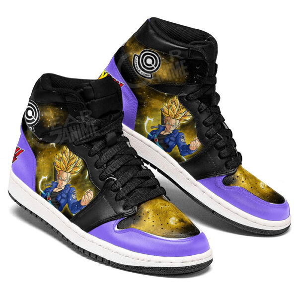 Baskets montantes Air Jordan Trunks Super Saiyan – Chaussures montantes Dragon Ball – Image 2