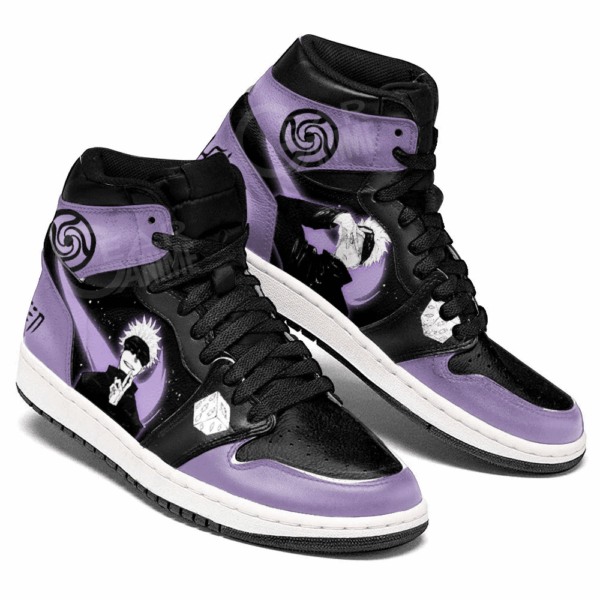 Baskets montantes Air Jordan Satoru Gojo – Chaussures montantes Jujutsu Kaisen – Image 2