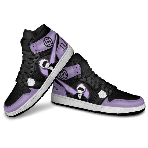 Baskets montantes Air Jordan Satoru Gojo – Chaussures montantes Jujutsu Kaisen – Image 3