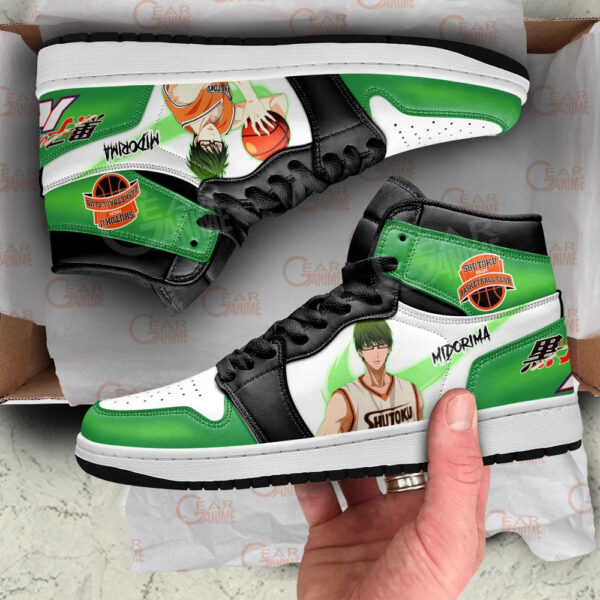 Baskets montantes Air Jordan Shintarō Midorima – Chaussures montantes Kuroko no Basket – Image 4
