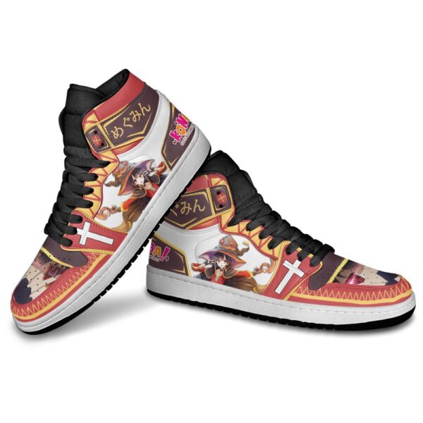Baskets montantes Air Jordan Megumin – Chaussures montantes KonoSuba – Image 3