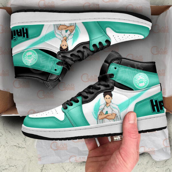 Baskets montantes Air Jordan Hajime Iwaizumi – Chaussures montantes Haikyuu – Image 4