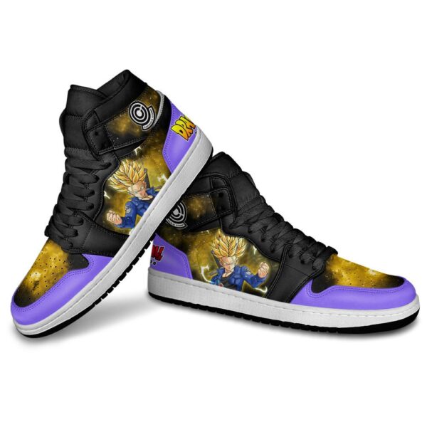 Baskets montantes Air Jordan Trunks Super Saiyan – Chaussures montantes Dragon Ball – Image 3