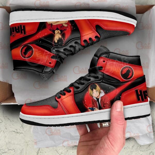 Baskets montantes Air Jordan Kenma Kozume et Tetsurou Kuroo – Chaussures montantes Haikyuu – Image 4
