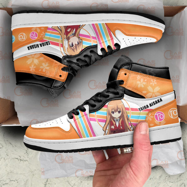 Baskets montantes Air Jordan Taiga Aisaka – Chaussures montantes Toradora! – Image 4