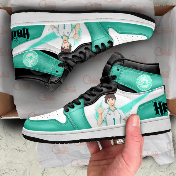 Baskets montantes Air Jordan Tooru Oikawa – Chaussures montantes Haikyuu!! – Image 4