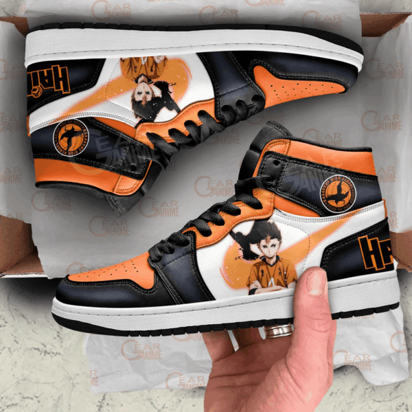 Baskets montantes Air Jordan Yuu Nishinoya – Chaussures montantes Haikyuu – Image 4