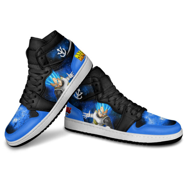 Baskets montantes Air Jordan Vegeta Blue – Chaussures montantes Dragon Ball – Image 3
