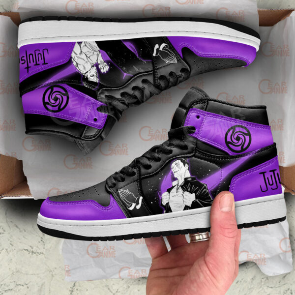 Baskets montantes Air Jordan Aoi Todo – Chaussures montantes Jujutsu Kaisen – Image 4