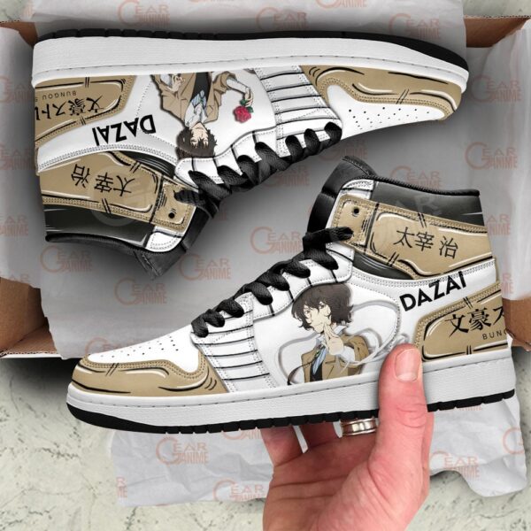 Baskets montantes Air Jordan Osamu Dazai – Chaussures montantes Bungô Stray Dogs – Image 4