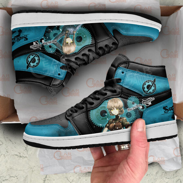 Baskets montantes Air Jordan Suzuha Amane – Chaussures montantes Steins;Gate – Image 4