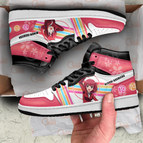 Baskets montantes Air Jordan Minori Kushieda – Chaussures montantes Toradora – Image 4
