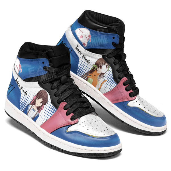 Baskets montantes Air Jordan Tohru Honda – Chaussures montantes Fruits Basket – Image 4