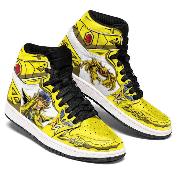 Baskets montantes Air Jordan Deathmask – Chaussures montantes Saint Seiya – Image 3