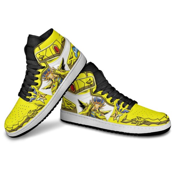 Baskets montantes Air Jordan Deathmask – Chaussures montantes Saint Seiya – Image 4