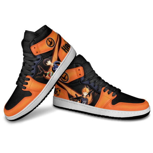 Baskets montantes Air Jordan Shoyo Hinata et Tobio Kageyama – Chaussures montantes Haikyuu – Image 3