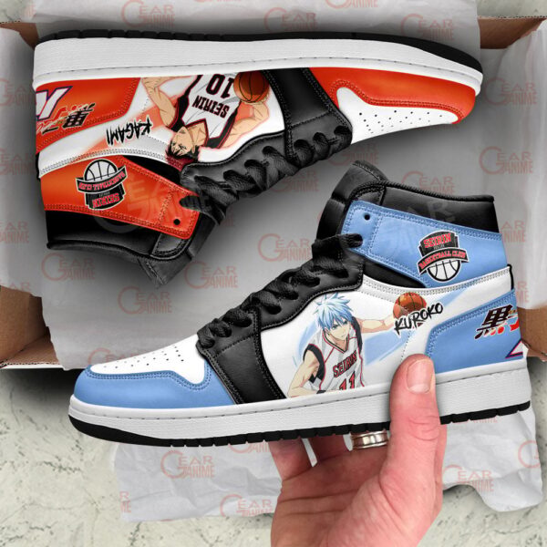 Baskets montantes Air Jordan Tetsuya Kuroko et Taiga Kagami – Chaussures montantes Kuroko no Basket – Image 4