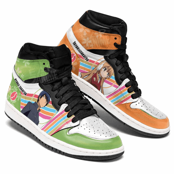 Baskets montantes Air Jordan Taiga Aisaka et Ryuuji Takasu – Chaussures montantes Toradora! – Image 2