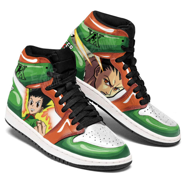 Baskets montantes Air Jordan Gon Freecss – Chaussures montantes Hunter x Hunter – Image 4