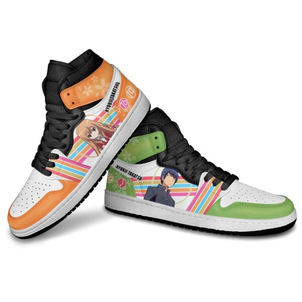 Baskets montantes Air Jordan Taiga Aisaka et Ryuuji Takasu – Chaussures montantes Toradora! – Image 3