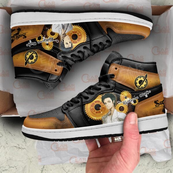Baskets montantes Air Jordan Rintarou Okabe – Chaussures montantes Steins;Gate – Image 4