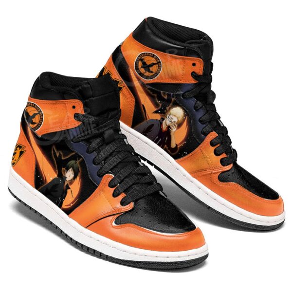 Baskets montantes Air Jordan Kei Tsukishima et Tadashi Yamaguchi – Chaussures montantes Haikyuu – Image 2
