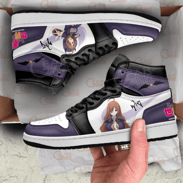 Baskets montantes Air Jordan Wiz – Chaussures montantes Konosuba – Image 4