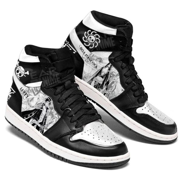 Baskets montantes Air Jordan Boa Hancock et Luffy – Chaussures montantes One Piece – Image 2