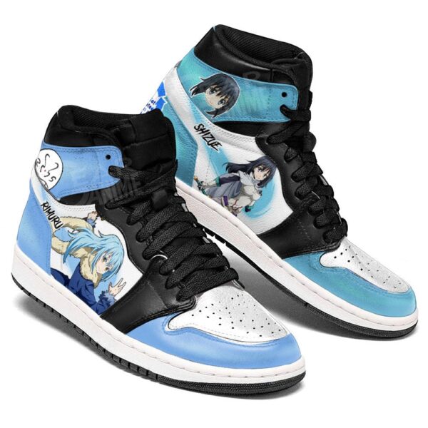 Baskets montantes Air Jordan Rimuru Tempest et Shizue Izawa – Chaussures montantes Moi, quand je me réincarne en Slime – Image 2