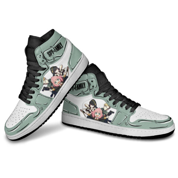 Baskets montantes Air Jordan La famille Forger – Chaussures montantes Spy x Family – Image 3