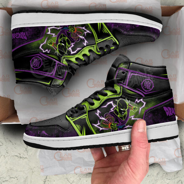 Baskets montantes Air Jordan Piccolo – Chaussures montantes Dragon Ball – Image 2