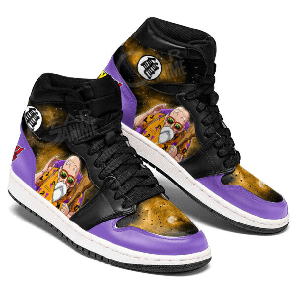 Baskets montantes Air Jordan Tortue Géniale – Chaussures montantes Dragon Ball – Image 2