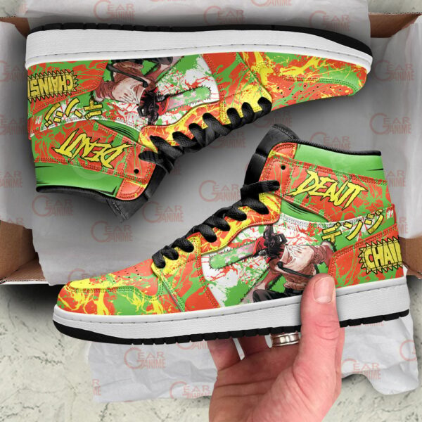 Baskets montantes Air Jordan Denji – Chaussures montantes Chainsaw Man – Image 2