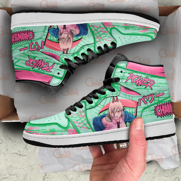Baskets montantes Air Jordan Power – Chaussures montantes Chainsaw Man – Image 2