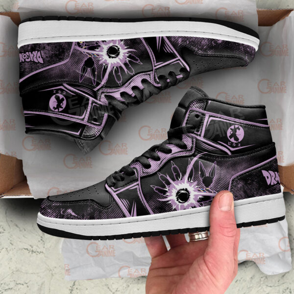Baskets montantes Air Jordan Beerus – Chaussures montantes Dragon Ball – Image 2