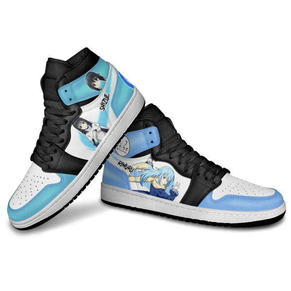 Baskets montantes Air Jordan Rimuru Tempest et Shizue Izawa – Chaussures montantes Moi, quand je me réincarne en Slime – Image 3