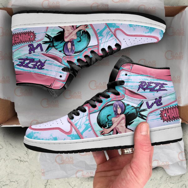 Baskets montantes Air Jordan Reze – Chaussures montantes Chainsaw Man – Image 2
