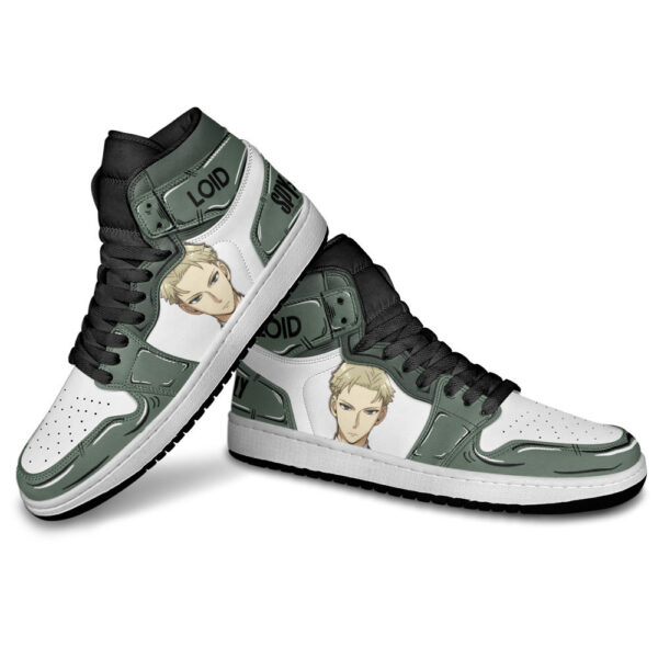 Baskets montantes Air Jordan Loid Forger – Chaussures montantes Spy x Family – Image 2