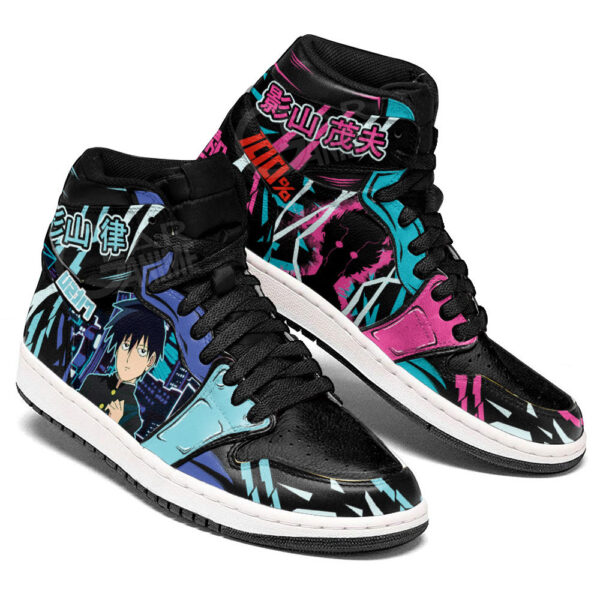 Baskets montantes Air Jordan Ritsu et Shigeo Kageyama – Chaussures montantes Mob Psycho 100 – Image 3